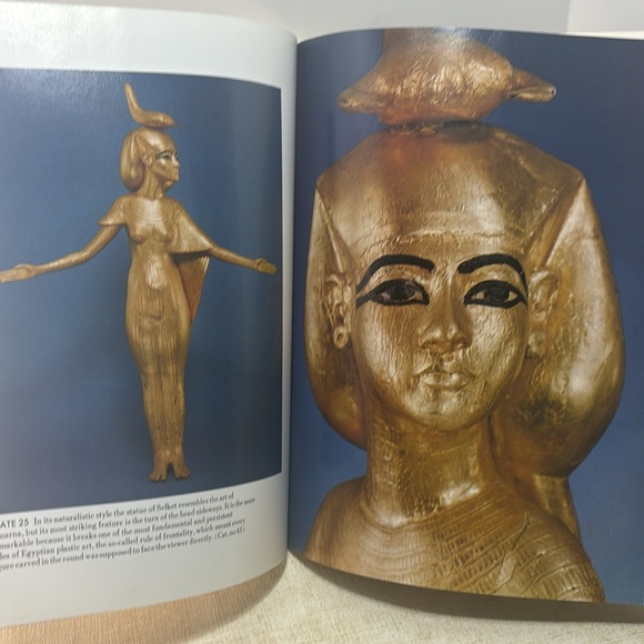 Treasures of Tutankhamen Book 1976 paperback - Metropolitan Museum - Picture 5 of 9